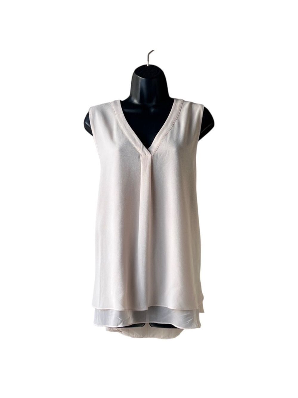 ROSE + OLIVE Blush Pink Sleeveless Top Size Large